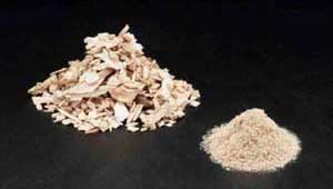 dry wood chips