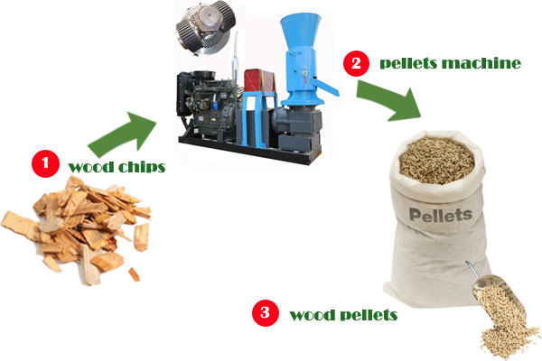 Portable Home Use Small Pellet Machine for Making Wood Pellets - China  Small Pellet Mill, Wood Pellet Mill