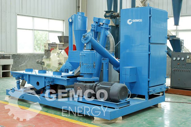 Small Biomass Wood Pellet Plant, GEMCO Mobile Pellet Plant